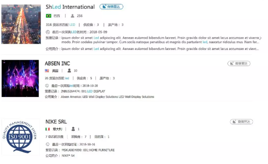 PA真人国际,商情发现,tendata,一键搜索,外贸企业,外贸通,客户开发